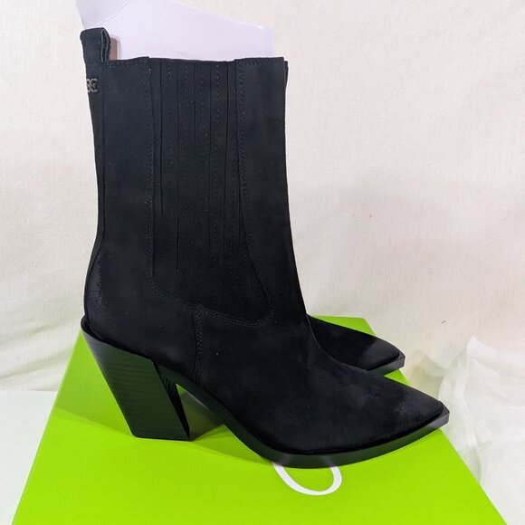 Sam Edelman Black Suede Boots - Picture 5 of 5